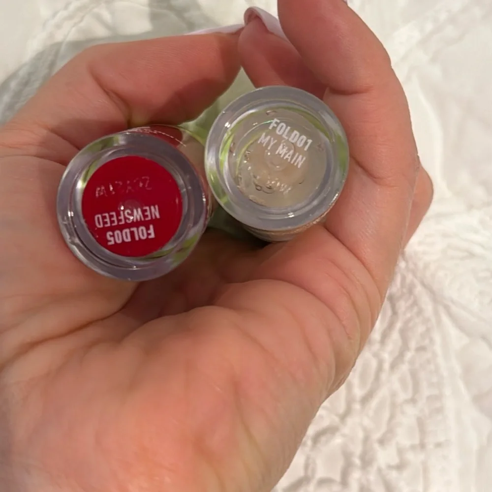 Nyx Fat Oil Lipdrip bundle shades Newsfeed and My Main lip oil gloss